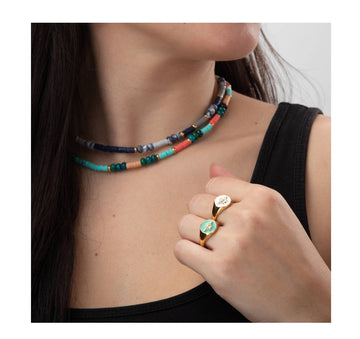 Gold Bee Rings